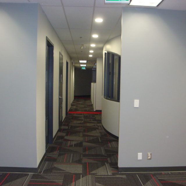 Office corridor