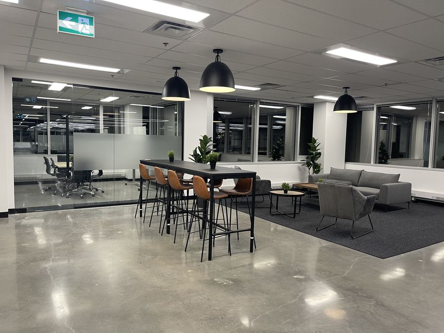 Workstations & Linear Lighting by Kastone Construction, Ottawa