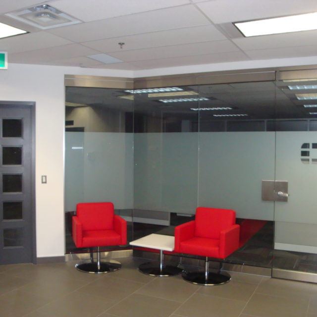 Office reception lounge
