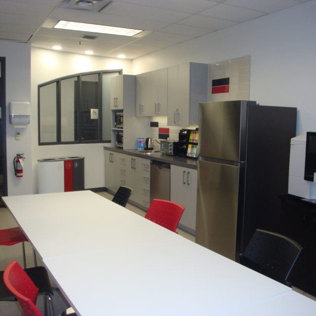 Staff Kitchen by Kastone Construction, Ottawa