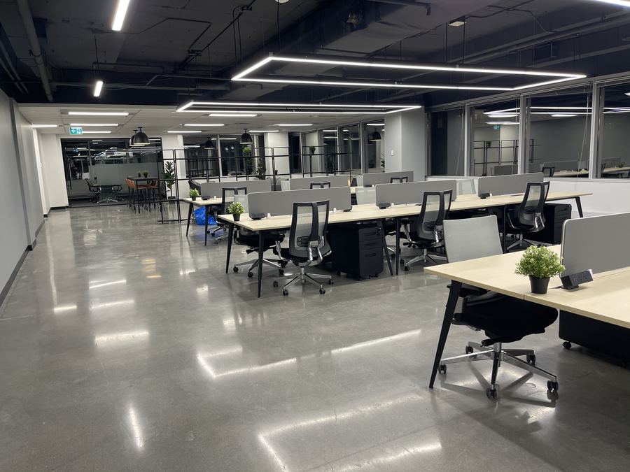 Open Office Workstations by Kastone Construction, Ottawa