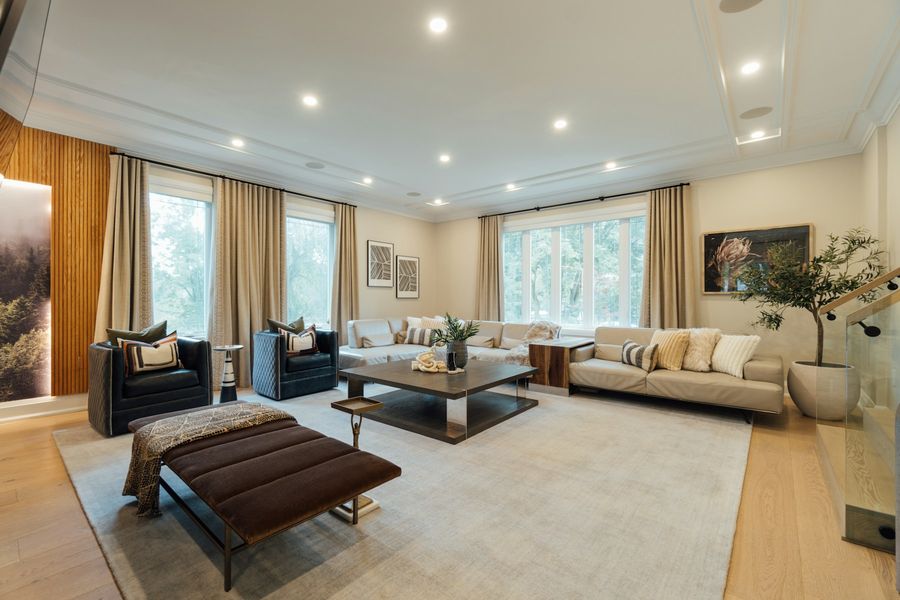 Custom living room