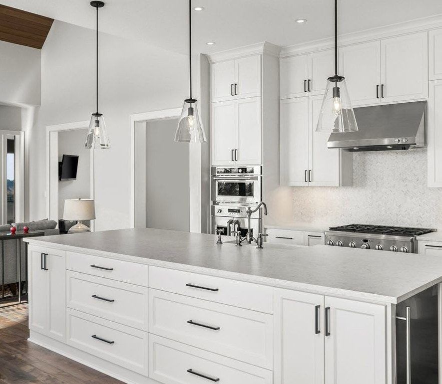 Renovated white kitchen